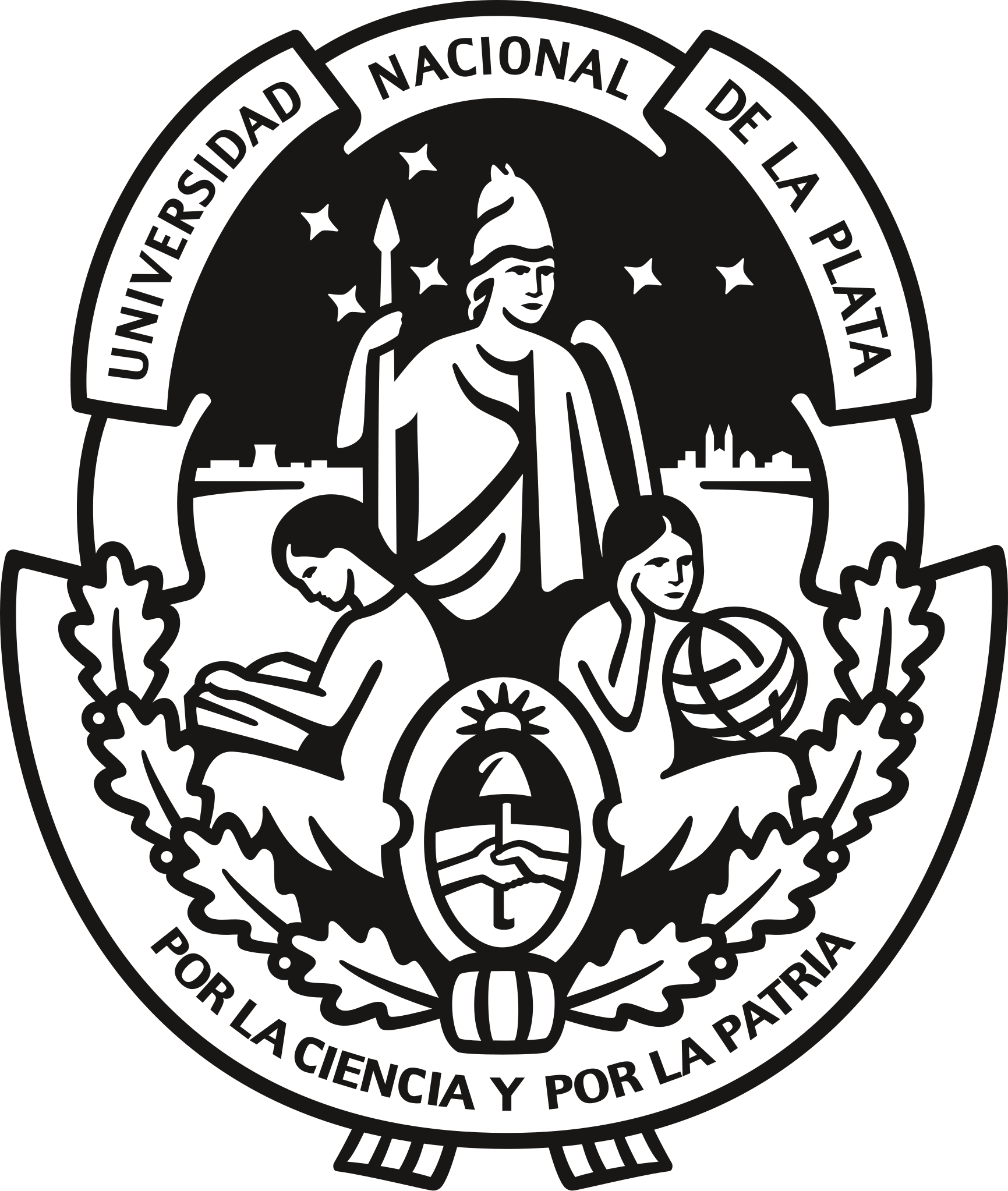 Universidad Nacional de La Plata logo